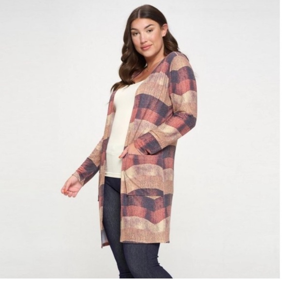 Multicolor Striped Cardigan - Picture 1 of 2